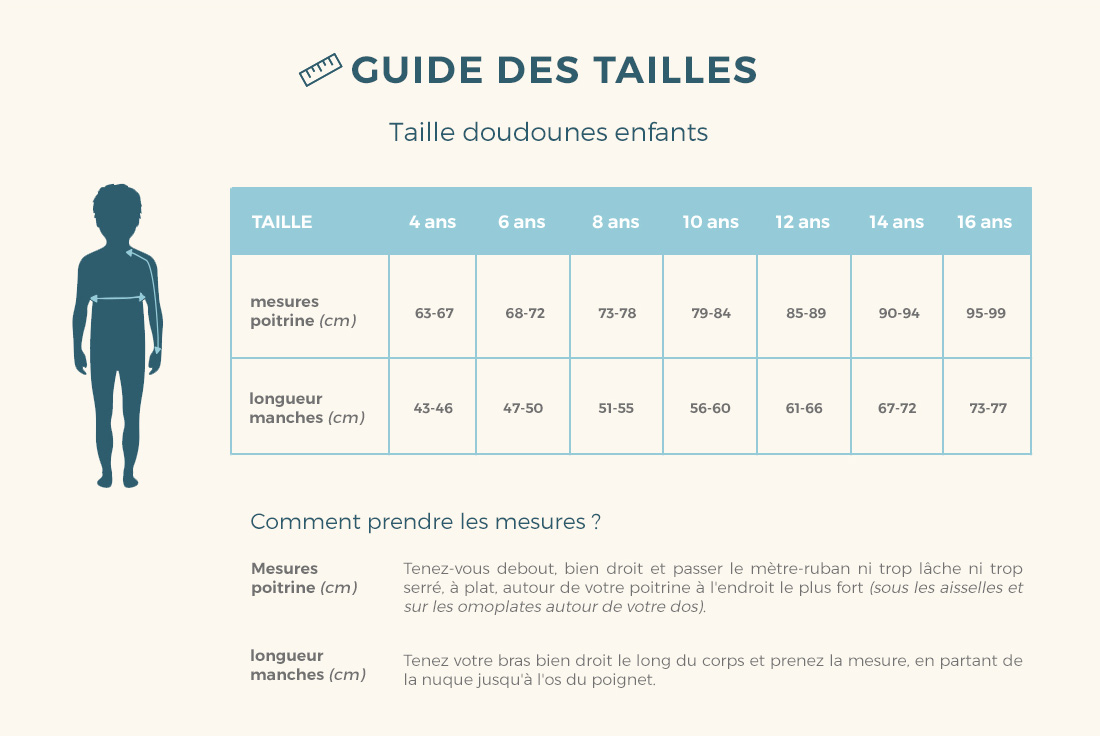 Guide Des Tailles BACK To ALASKA | atelier-yuwa.ciao.jp